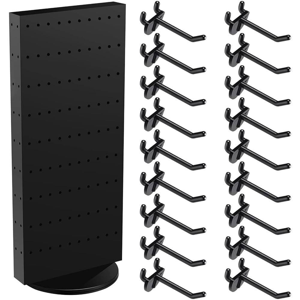 Amazon.com: Rotating Display Stand Pegboard Display Rack